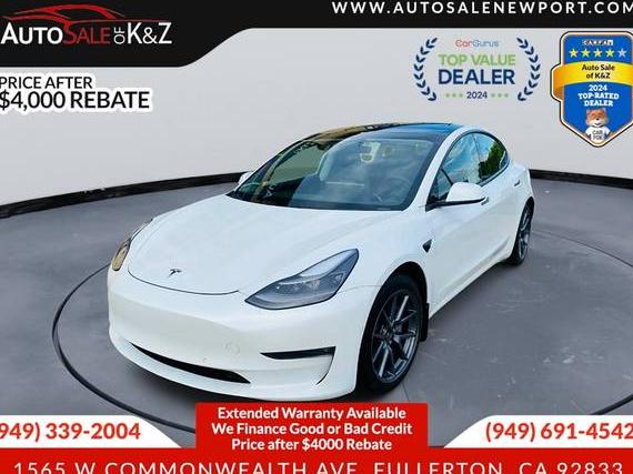 TESLA MODEL 3 2021 5YJ3E1EA3MF066393 image